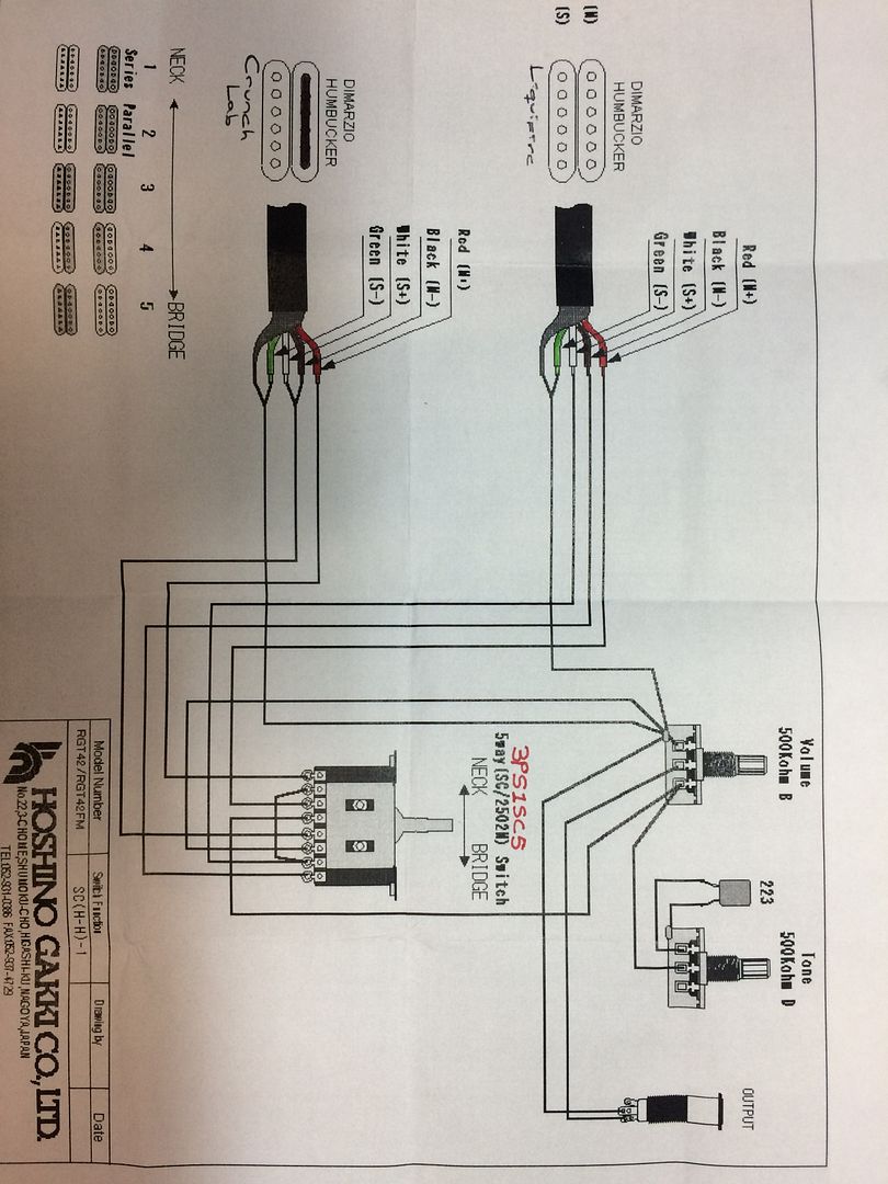 Can you help me complete my diagram? (Push Pull volume pot Coil tap HH